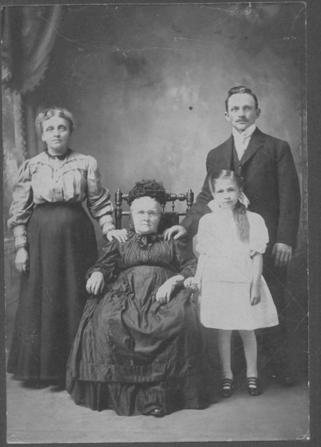 Four generations Mckisson Snedden circa 1906
