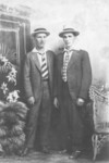 Elmer(on right)with ? circa 1916