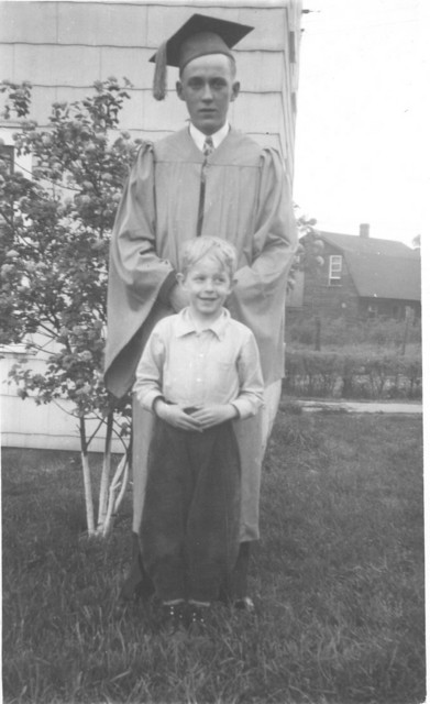 Ernest Hakanen and Wes circa 1940
