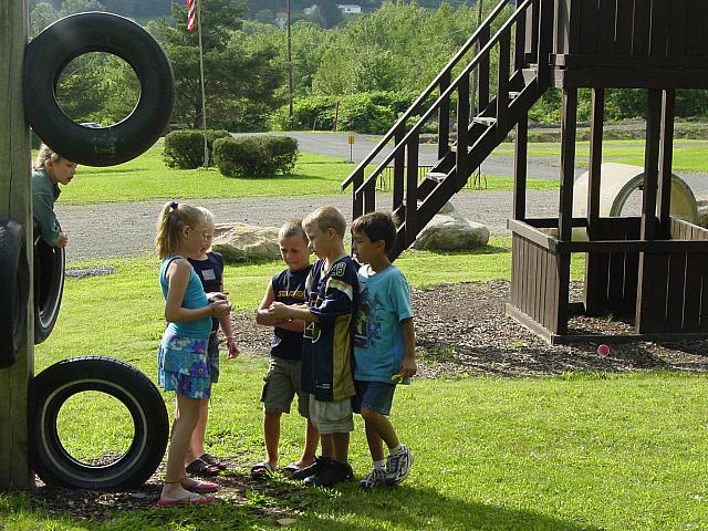 2004 Reunion Kids at the playground