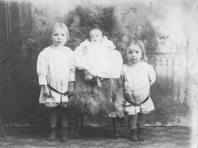 Waco, Arvid and Dad circa 1912