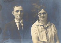 grandparents Whitsell circa 1925 25th Anniversary