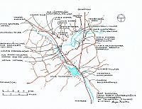 Map of jalasjarvi and relatives homes