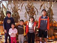 Grandkids at farm org for watercolor